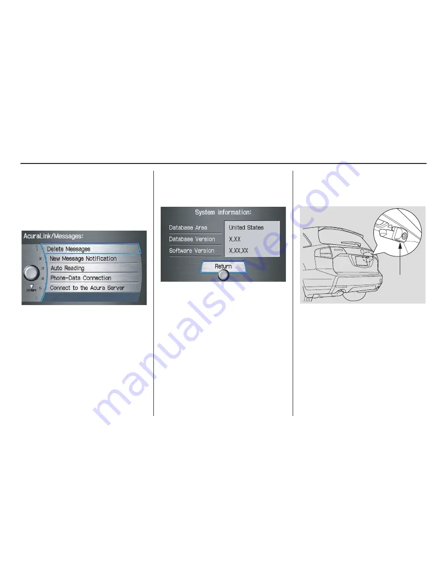 Acura 2009 MDX Navigation System Navigation Manual Download Page 109