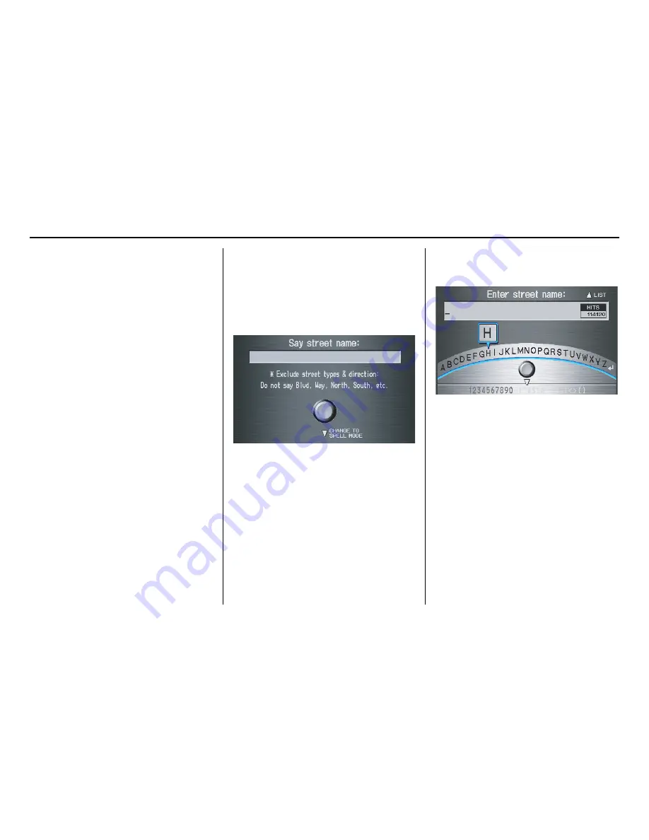 Acura 2011 RL Navigation System Navigation Manual Download Page 32