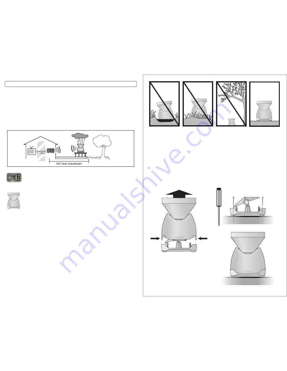 AcuRite 00626SB Скачать руководство пользователя страница 3