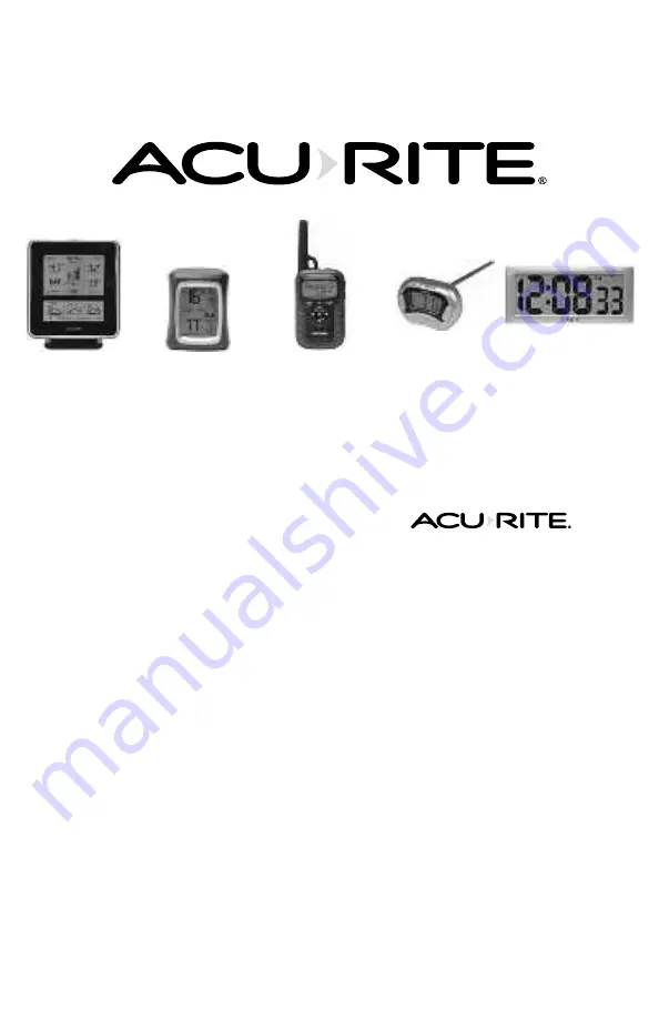 AcuRite 06057 Instruction Manual Download Page 16