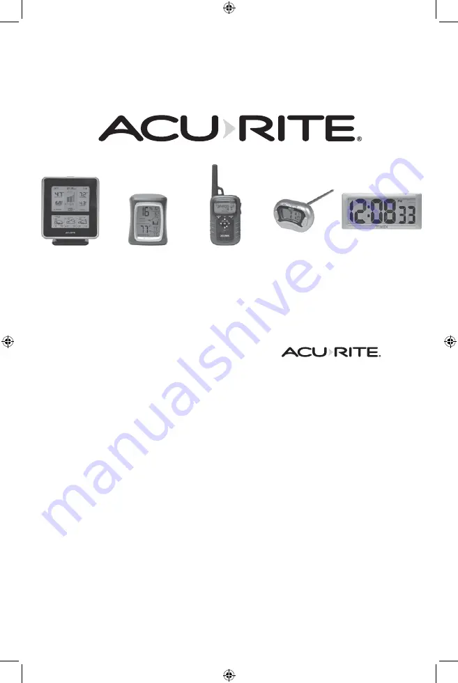 AcuRite 06096 Скачать руководство пользователя страница 9