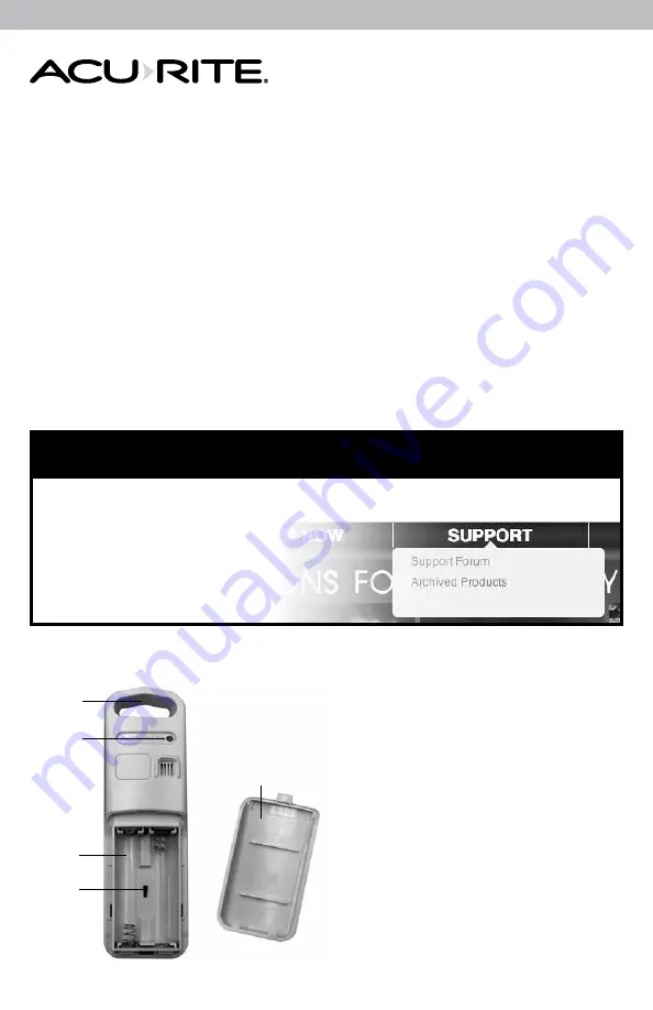 AcuRite Intelli-Time 13041RM Instruction Manual Download Page 2