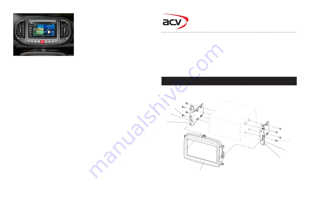 ACV 381094-28 Installation Manual Download Page 1