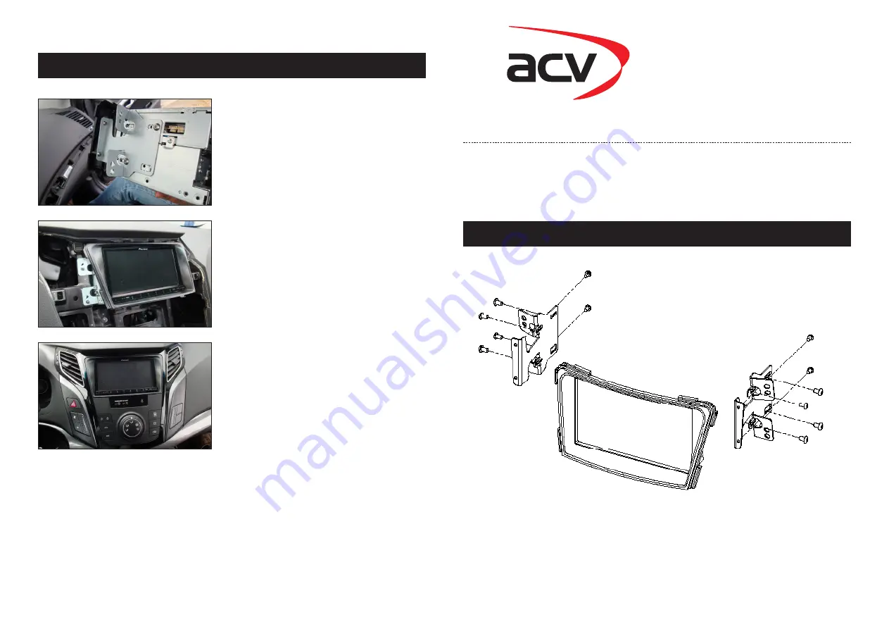 ACV 381143-40 Installation Manual Download Page 1