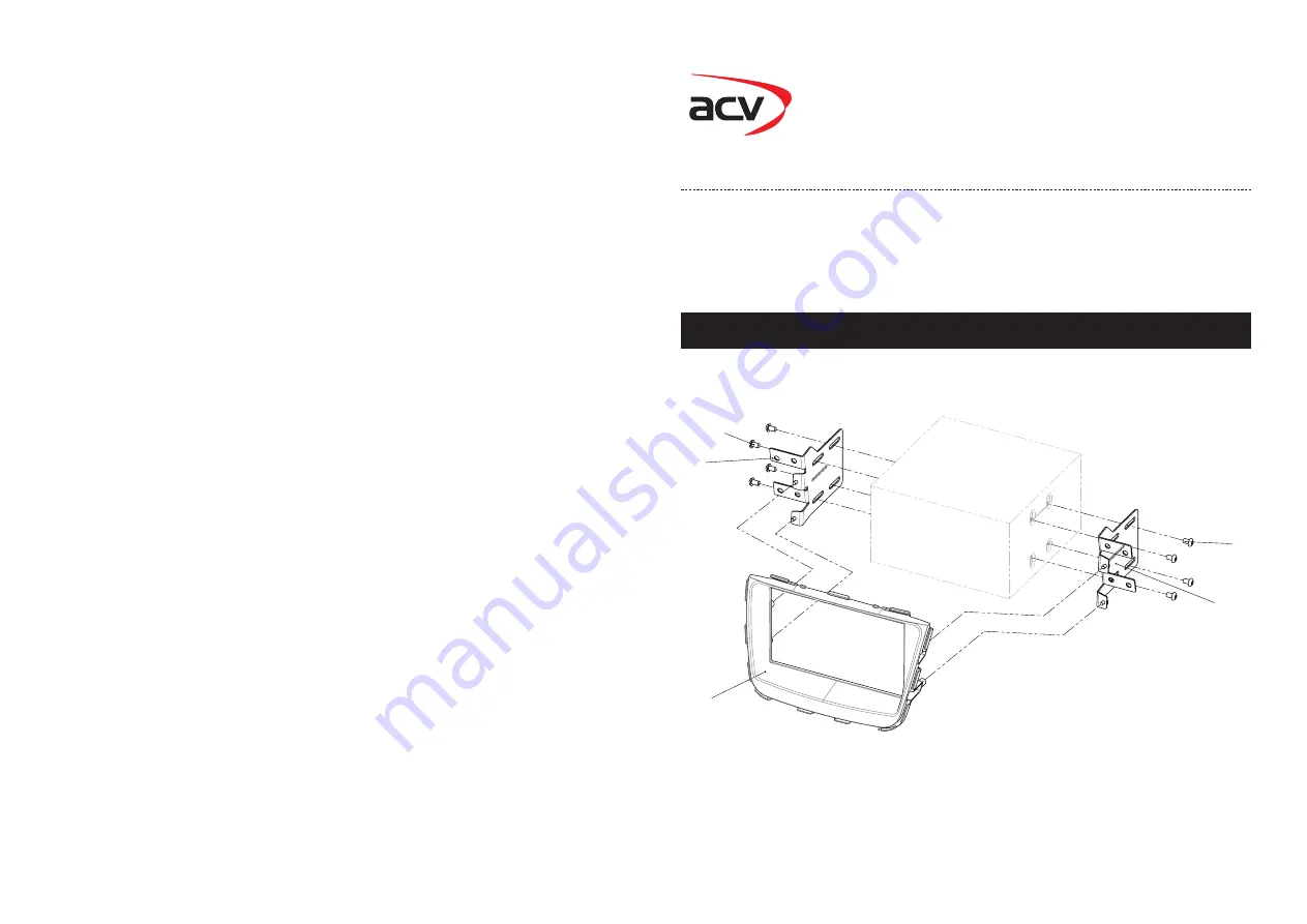 ACV 381178-35 Installation Manual Download Page 1