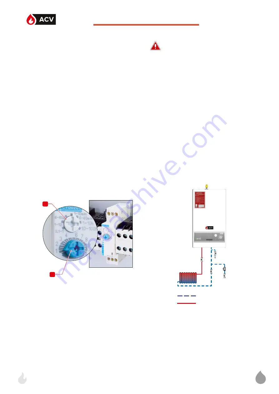 ACV E-Tech W 09 Mono Installation Operation & Maintenance Download Page 22