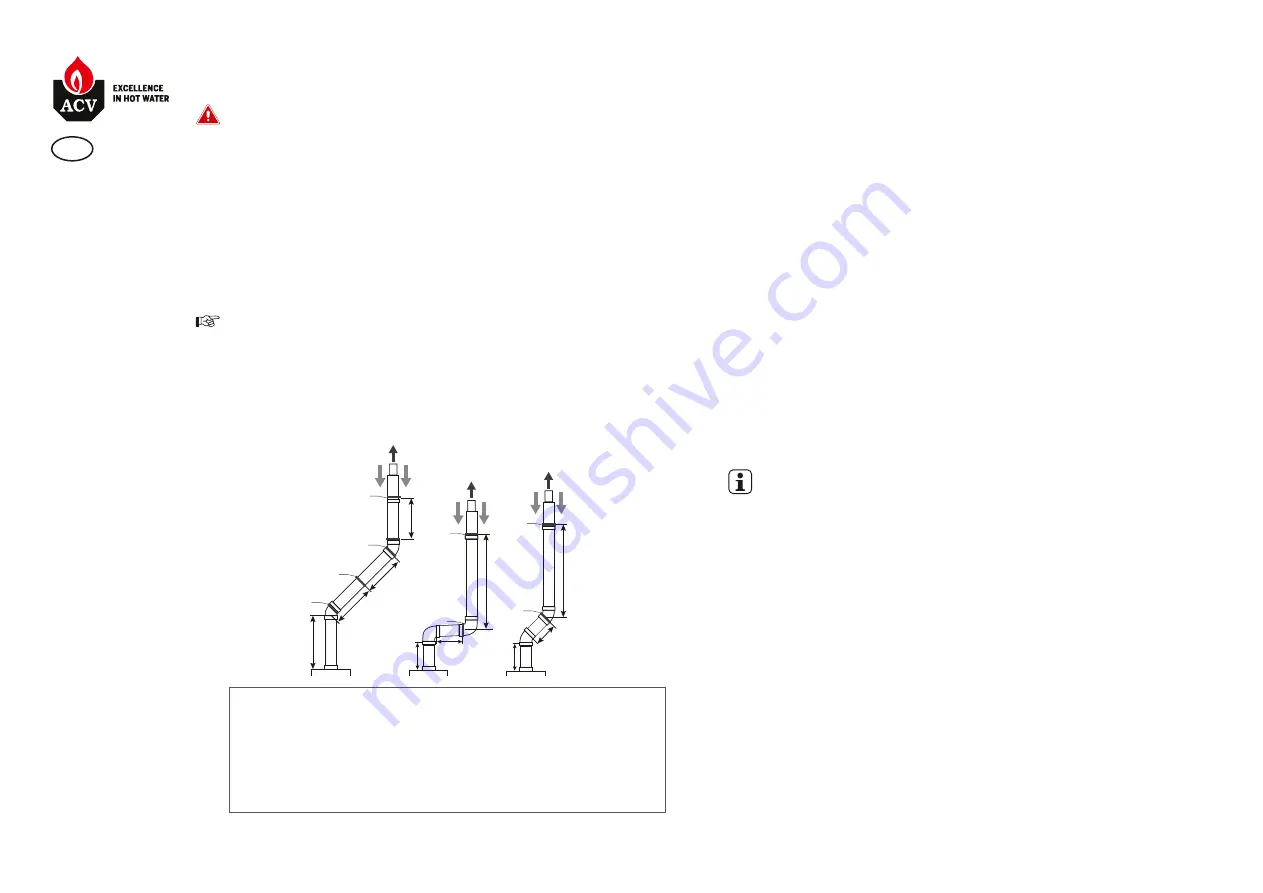 ACV Prestige Box 200 LP Installation, Operating And Maintenance Instructions For The Installer And The User Download Page 7