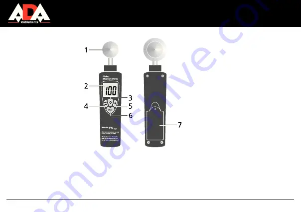 ADA INSTRUMENTS ZFM 100 Operating Manual Download Page 17