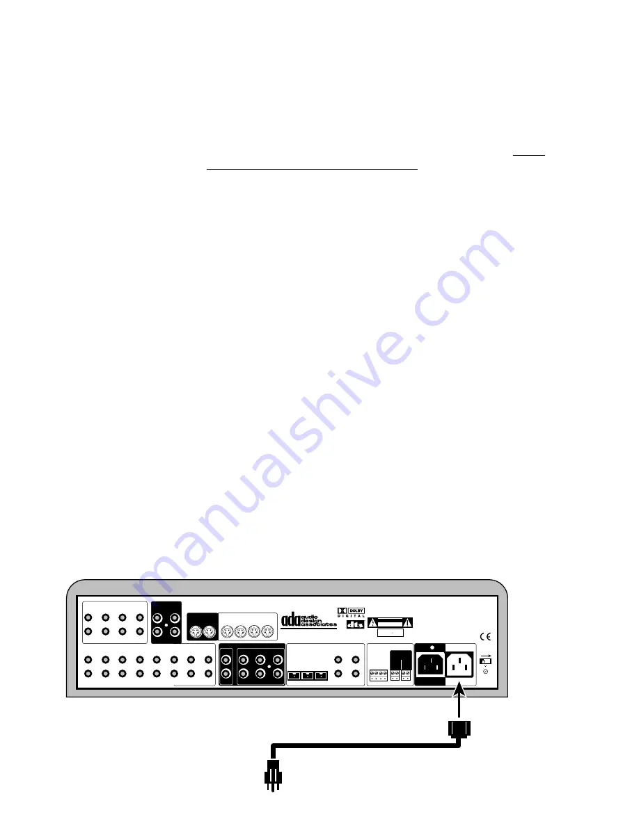 Ada Cinema Rhapsody Operation & Installation Manual Download Page 5