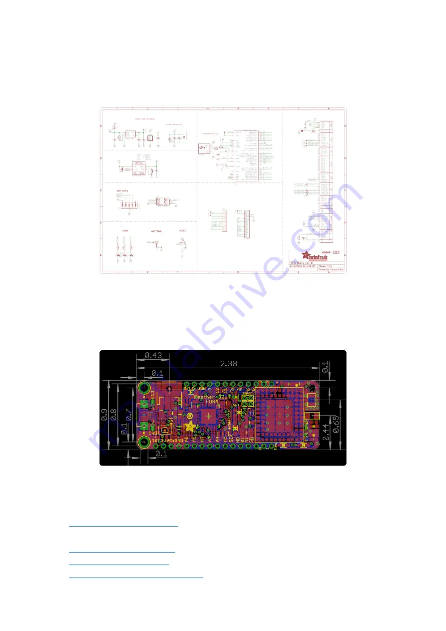 Adafruit Feather 32u4 FONA Manual Download Page 57