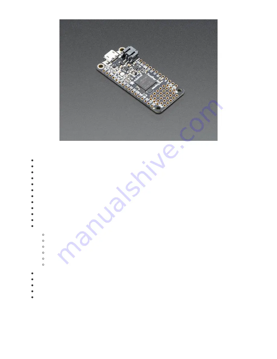 Adafruit Feather M4 Express Manual Download Page 3