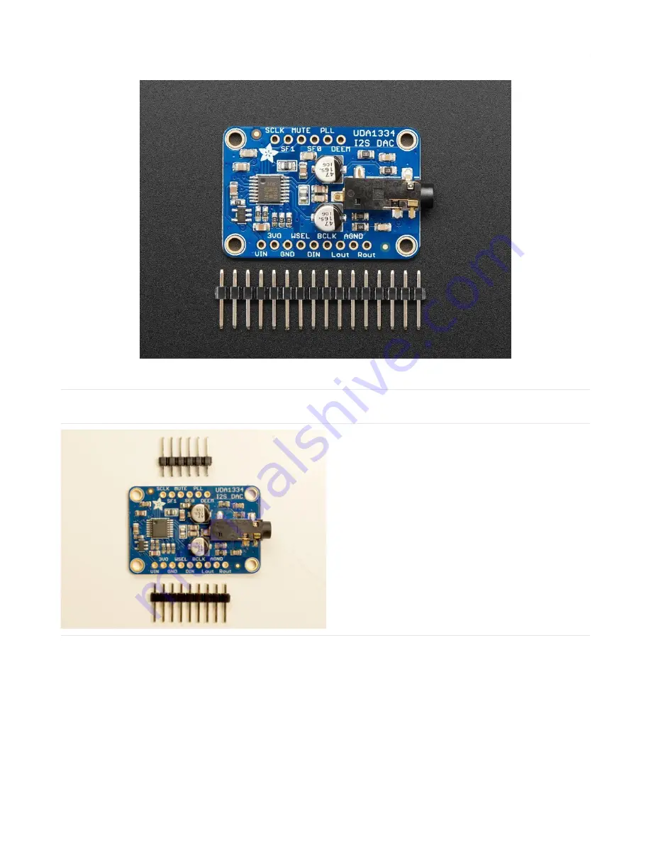 Adafruit UDA1334A Manual Download Page 10