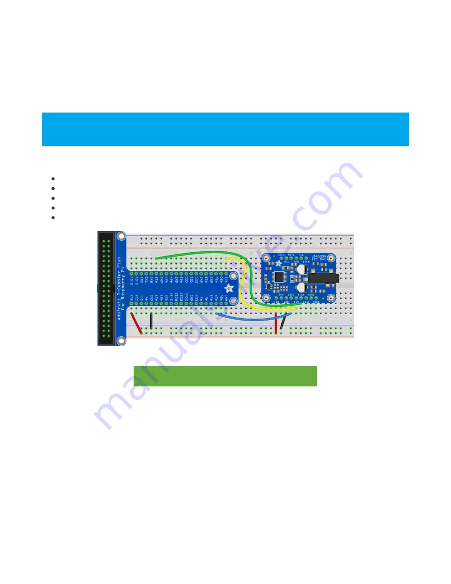 Adafruit UDA1334A Manual Download Page 14