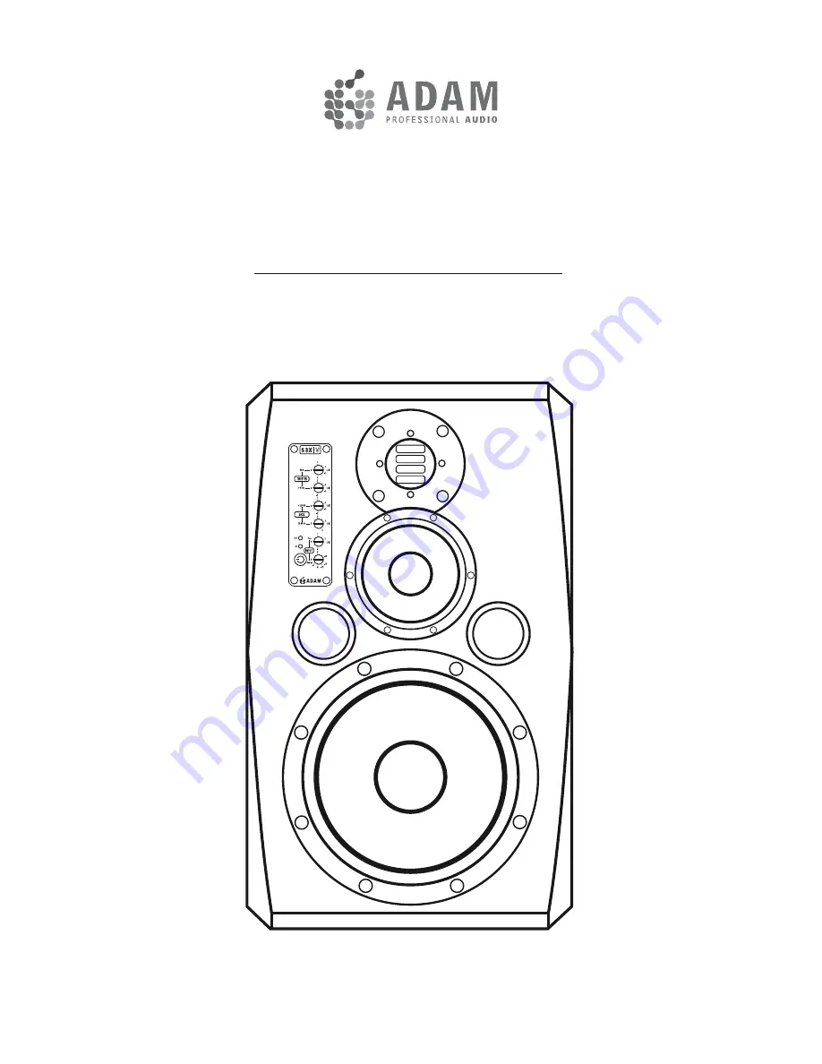 Adam S3X-V Скачать руководство пользователя страница 1