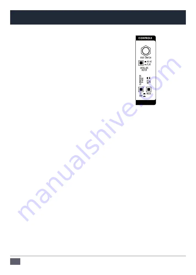 Adam Sub7 Operation Manual Download Page 10