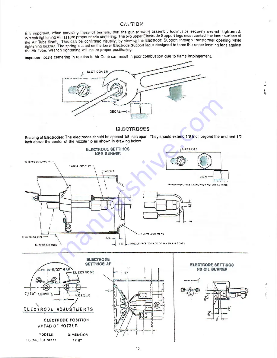 Adams ACO Series Installation, Maintenance & Operation Manual Download Page 10