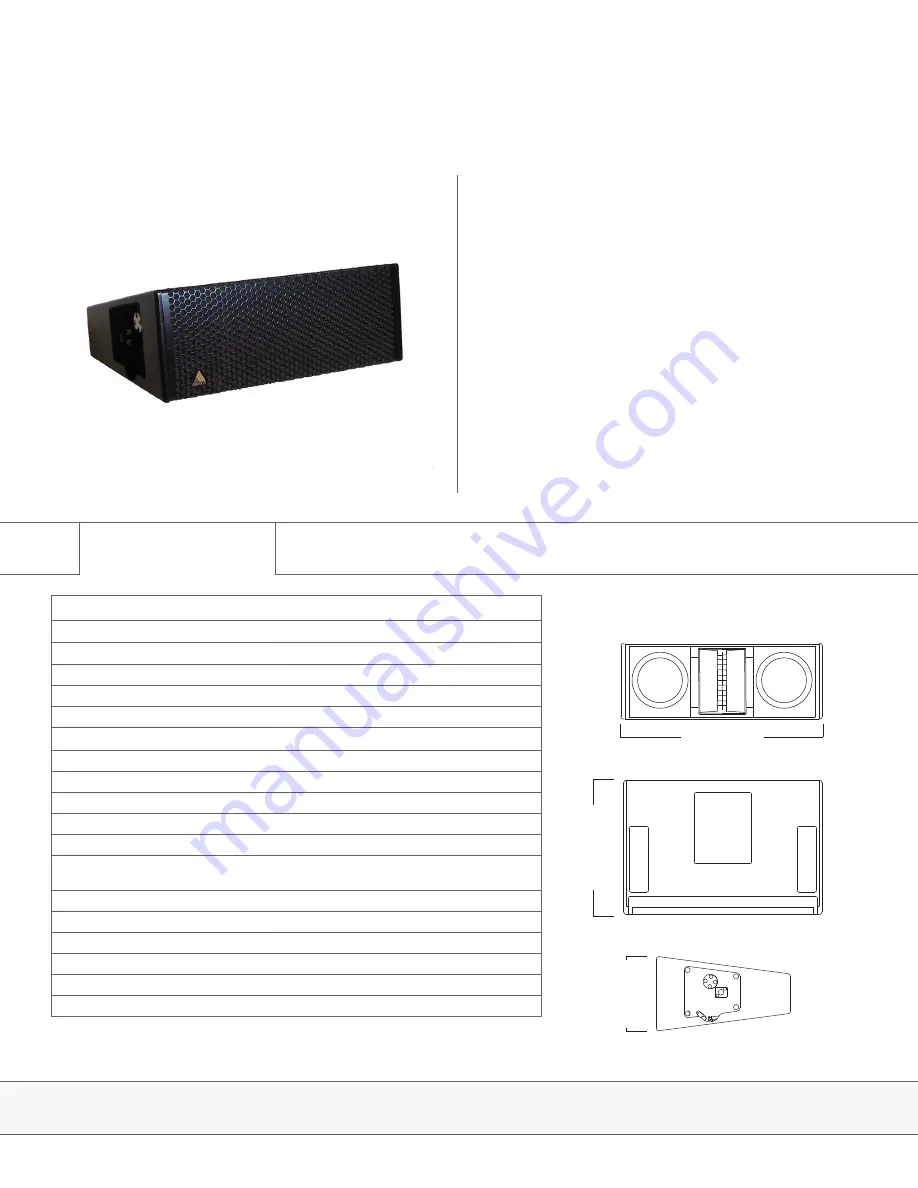 Adamson SpekTrix W-t Скачать руководство пользователя страница 4