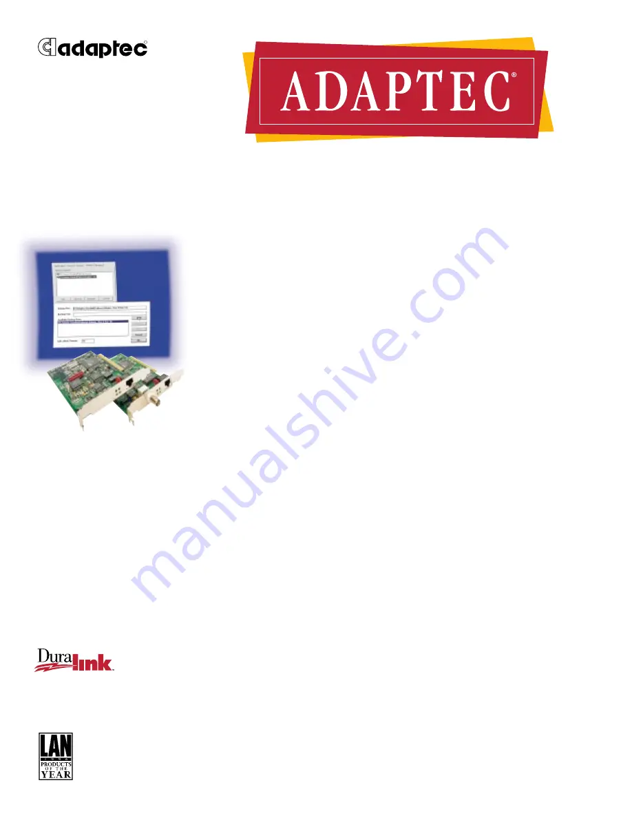 Adaptec ANA-6511/T4 Specifications Download Page 1