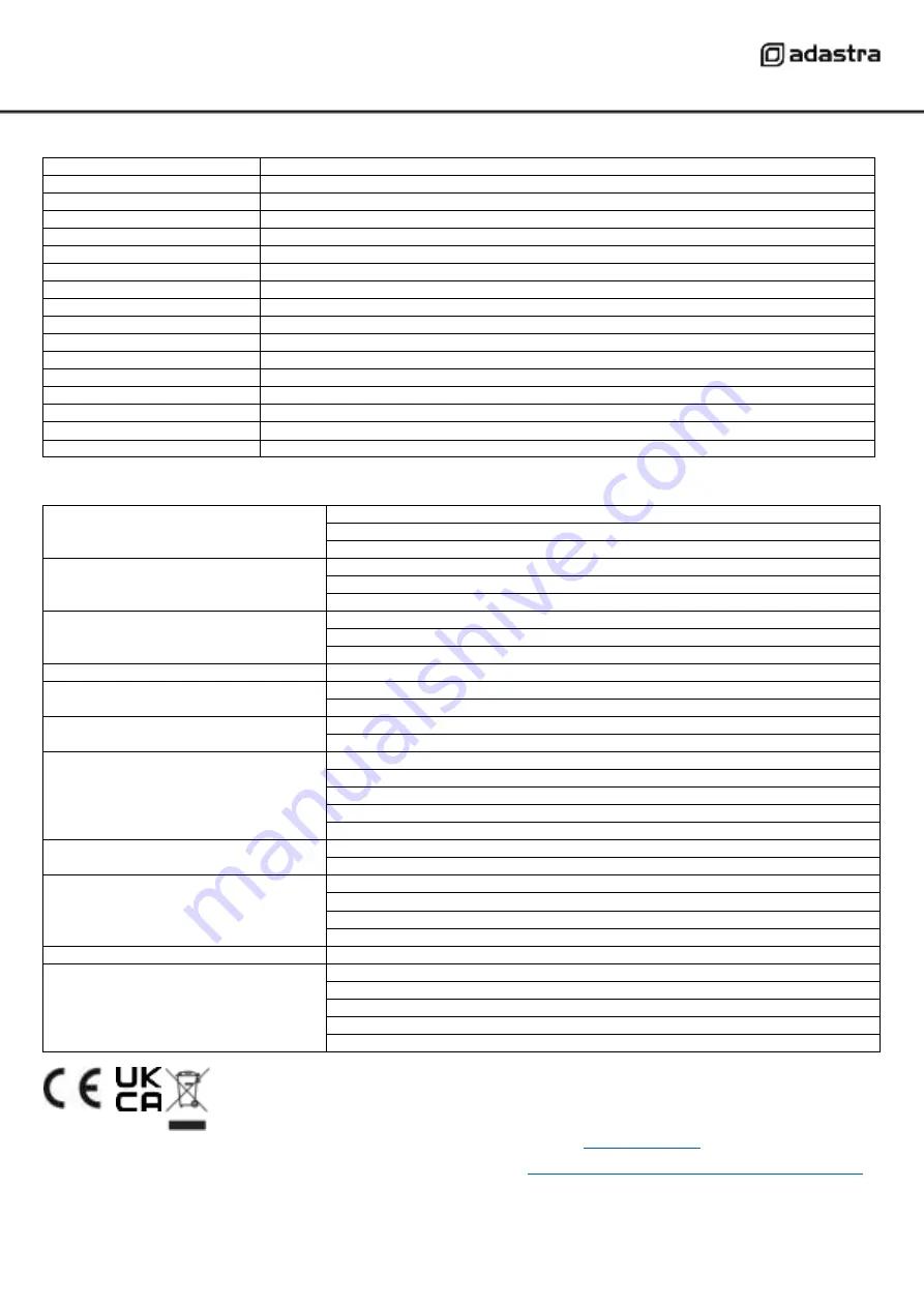 Adastra RM406 User Manual Download Page 8