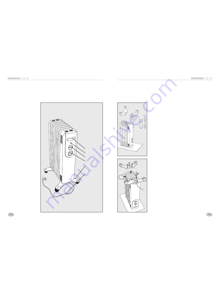 Adax NOVA 10 User Instruction Download Page 2