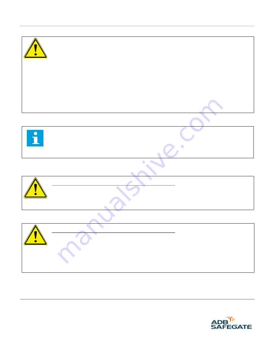 ADB Safegate AGLAS-C Installation Manual Download Page 8