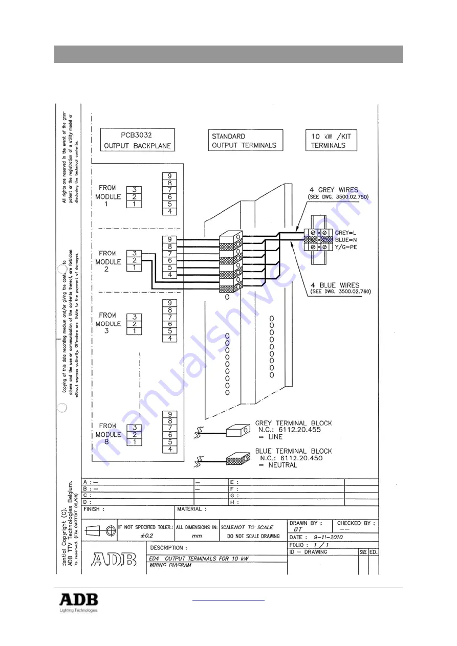 ADB EURODIM TWIN TECH Installation Manual Download Page 48