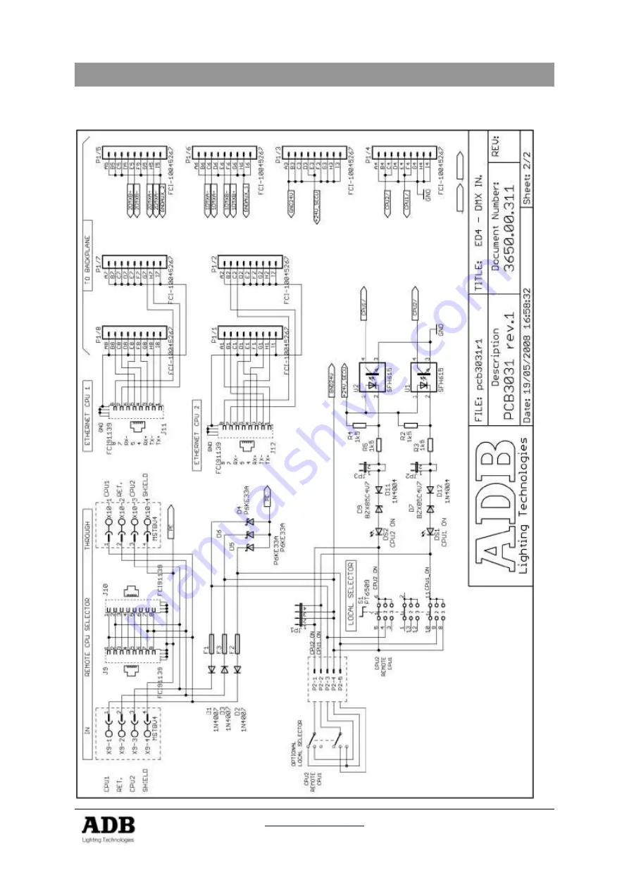 ADB EURODIM TWIN TECH Installation Manual Download Page 50