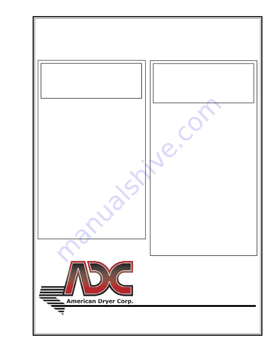 ADC AD-30x2 Series Скачать руководство пользователя страница 1