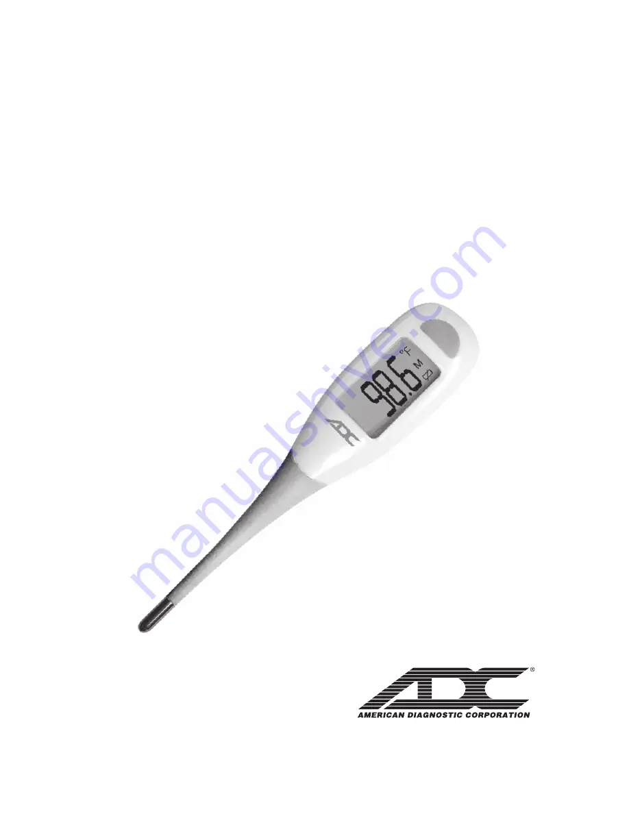 ADC Adtemp V 418N Скачать руководство пользователя страница 1