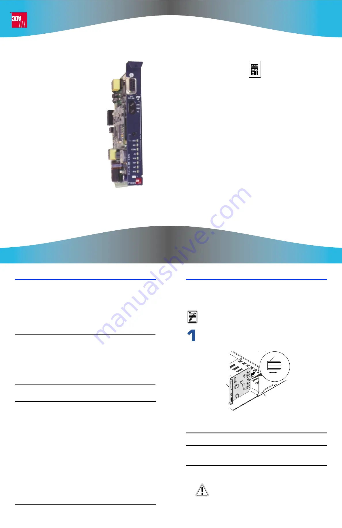 ADC H4TU-R-402 List 1 Скачать руководство пользователя страница 3