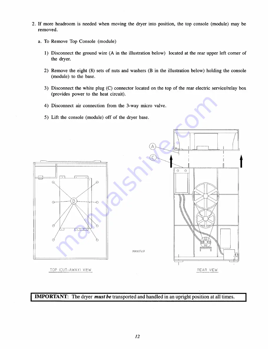 ADC ML-170 Installation & Operator'S Manual Download Page 16