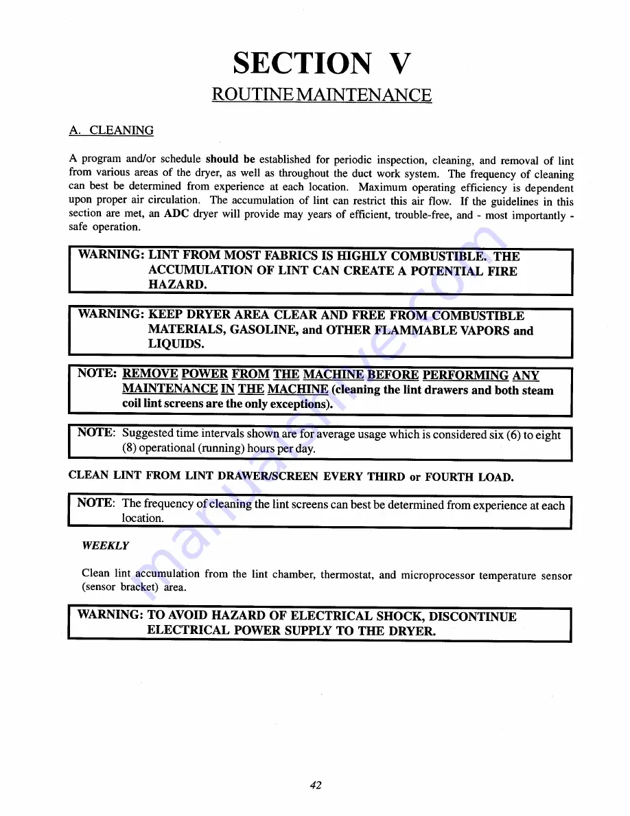 ADC ML-170 Installation & Operator'S Manual Download Page 46