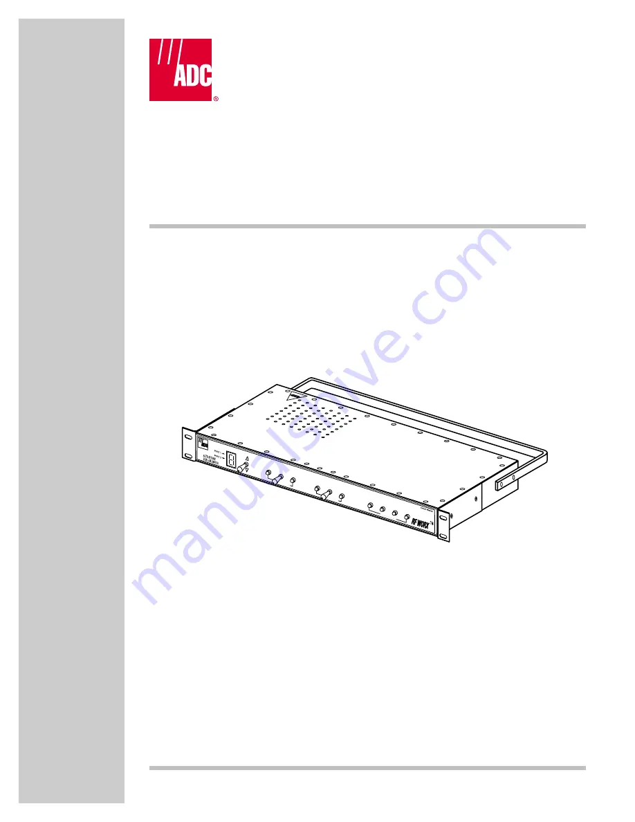 ADC RF Wofx Скачать руководство пользователя страница 1