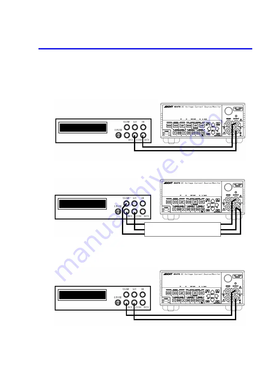 ADCMT 6247C Operation Manual Download Page 239