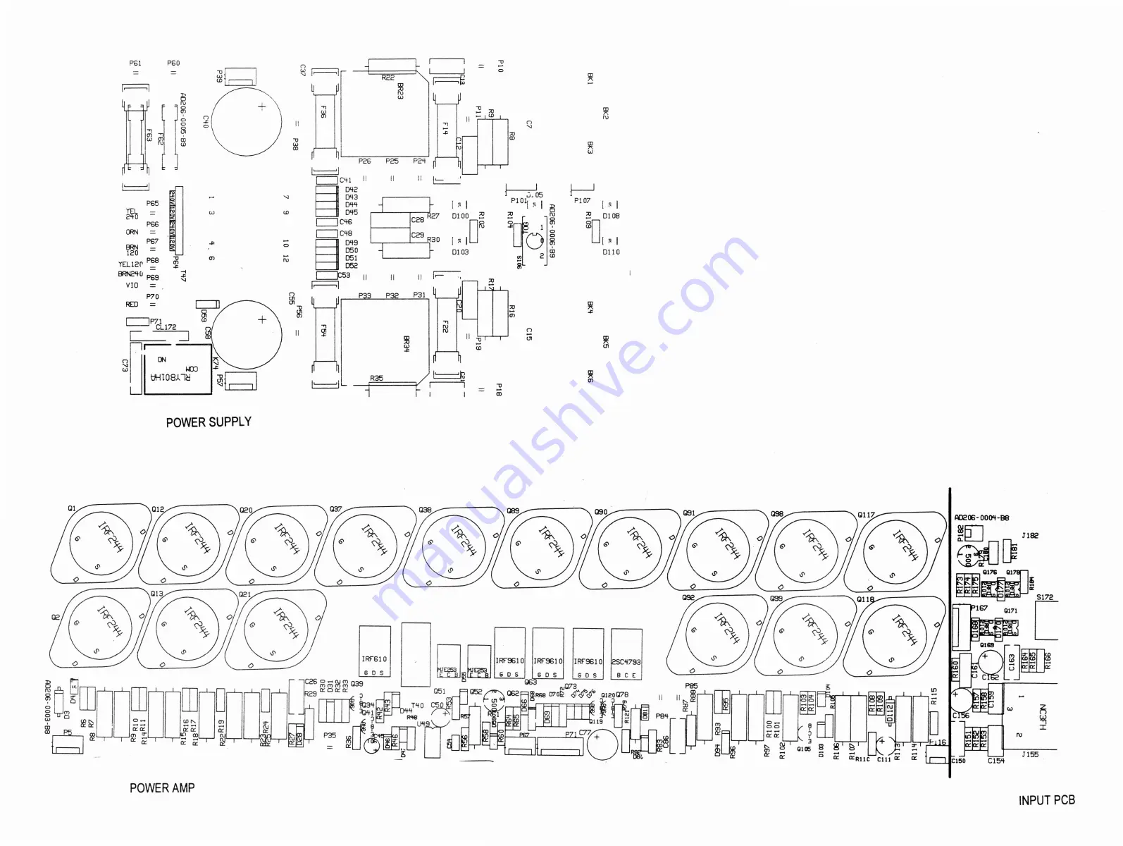 Adcom GFA-5802 Service Manual Download Page 10