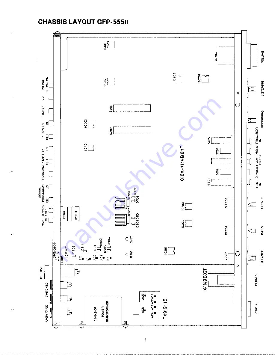 Adcom GFP-555II Скачать руководство пользователя страница 2