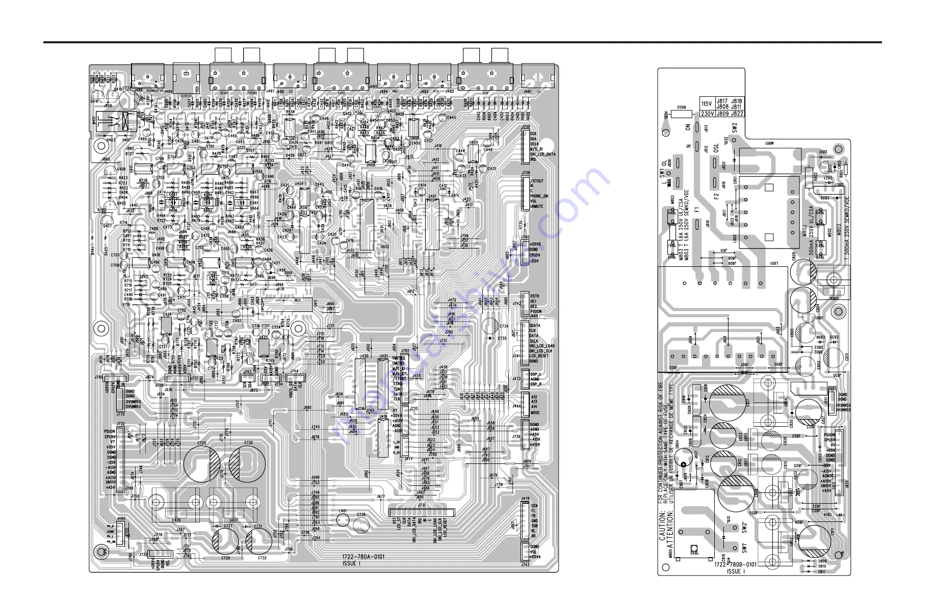 Adcom GTP-740 Service Manual Download Page 38