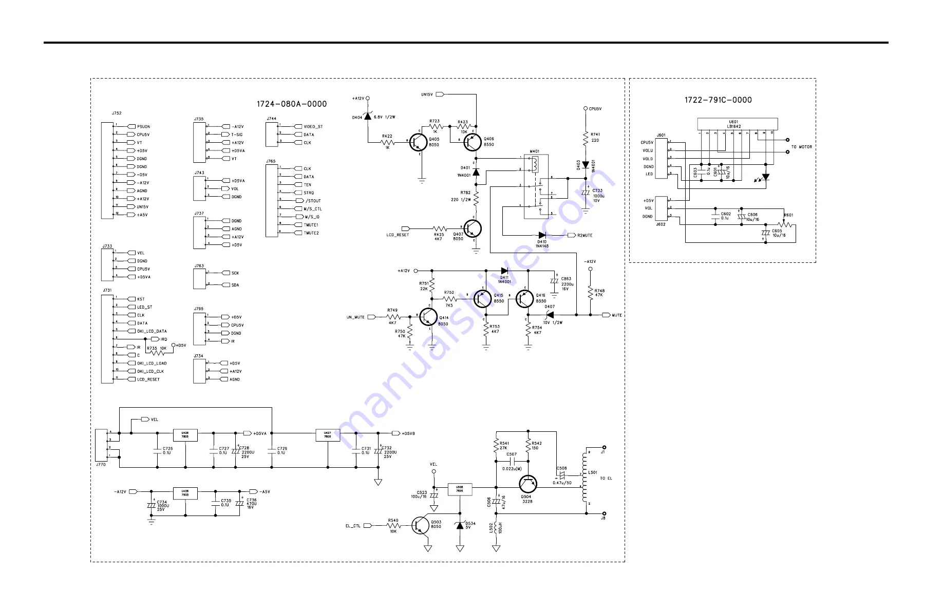 Adcom GTP-740 Service Manual Download Page 50