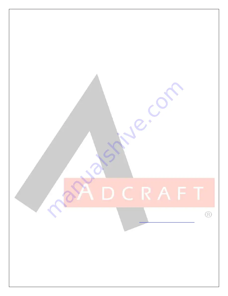 Adcraft CVYT-120 Quick Start Manual Download Page 3