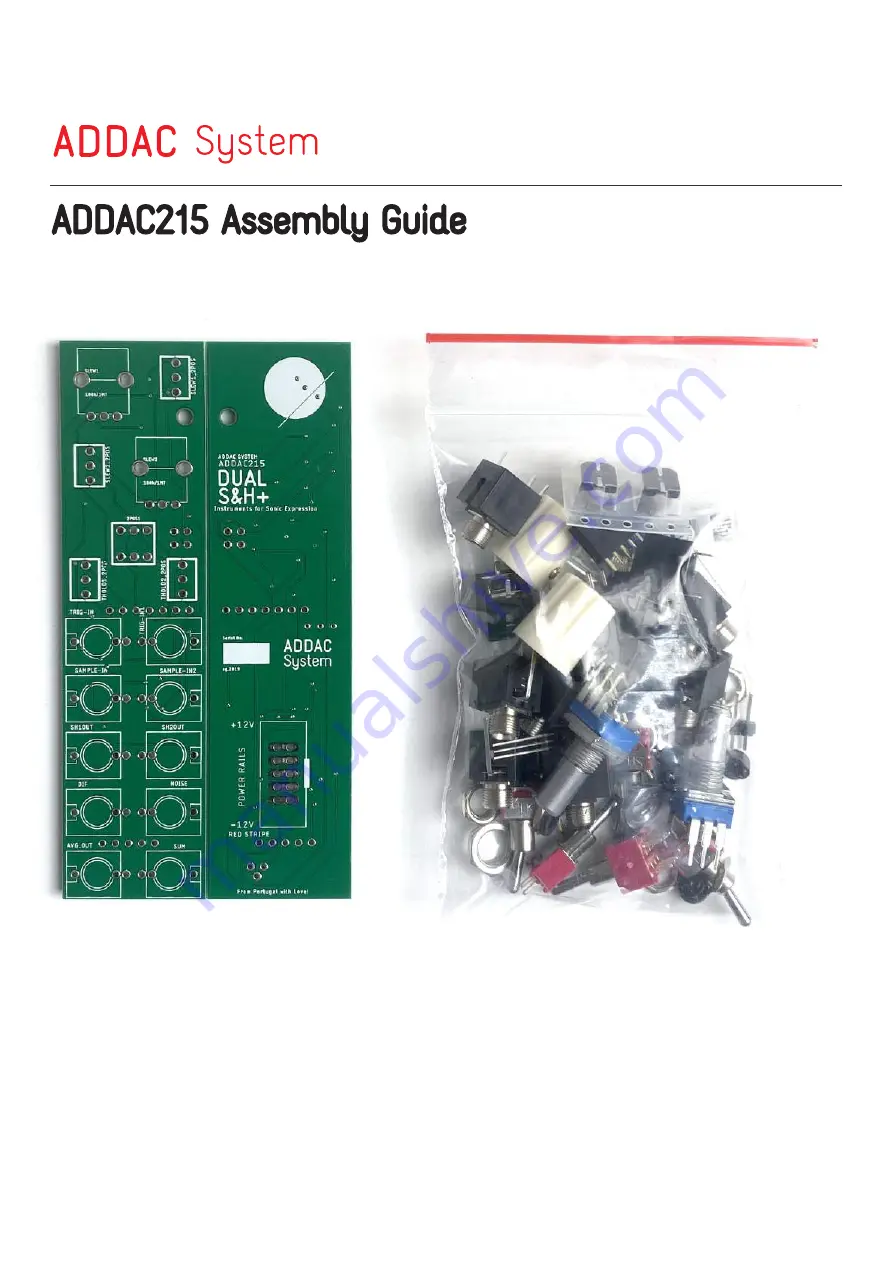 ADDAC System ADDAC215 Скачать руководство пользователя страница 2