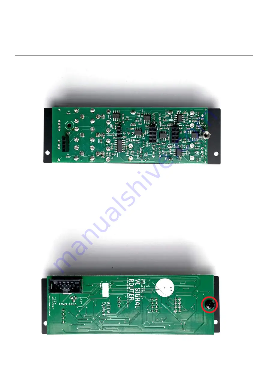 ADDAC System ADDAC805 Assembly Manual Download Page 10