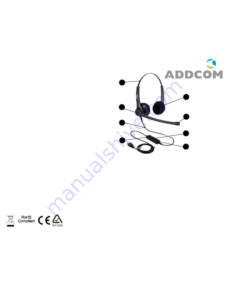 ADDCOM ADD-30USB Скачать руководство пользователя страница 1