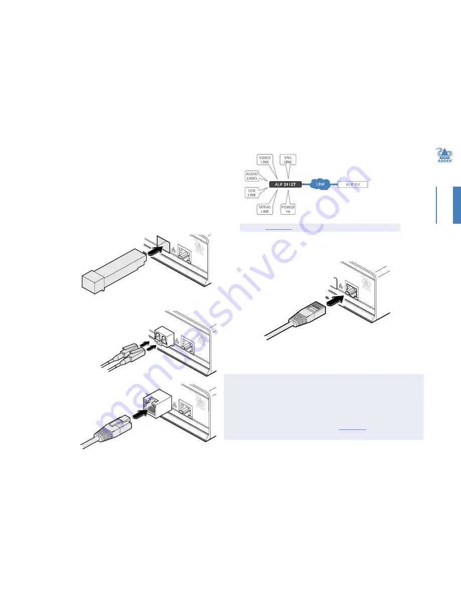 ADDER AdderLink Infinity 2112T Скачать руководство пользователя страница 13