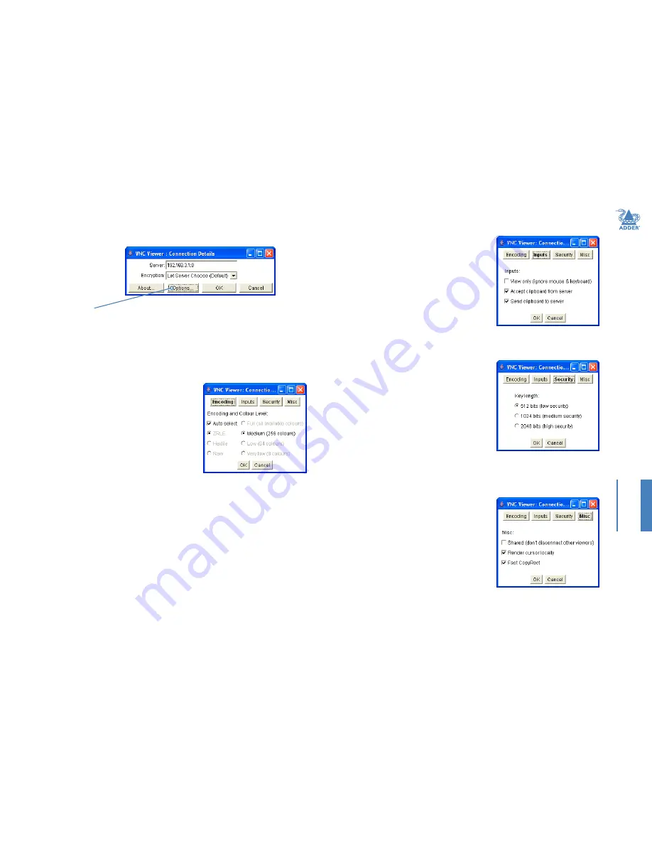 ADDER AdderLink Infinity 2112T Скачать руководство пользователя страница 62