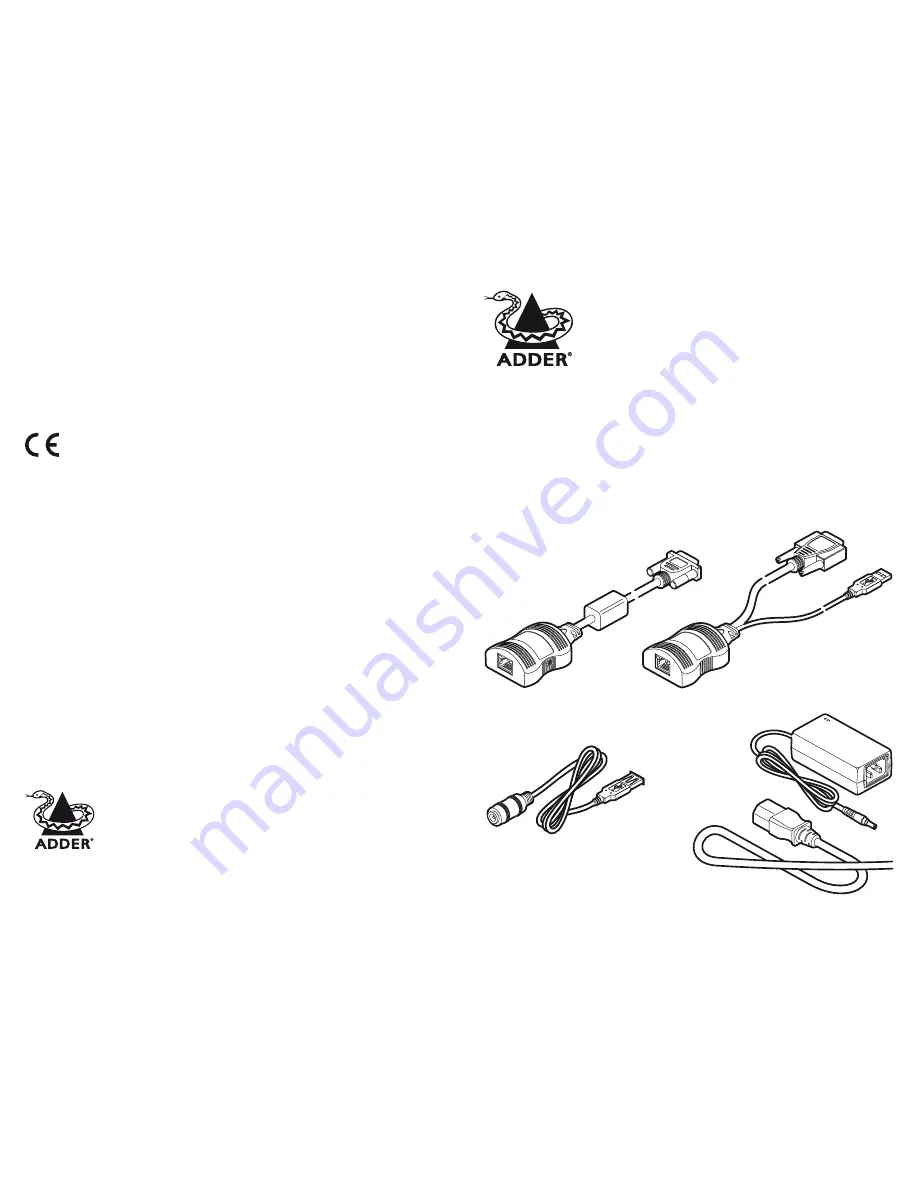 ADDER AdderLink LPV Скачать руководство пользователя страница 1