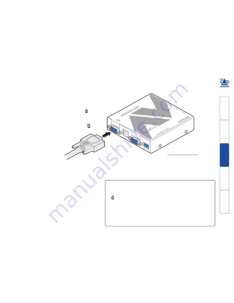 ADDER AdderLink LPV154T Скачать руководство пользователя страница 8