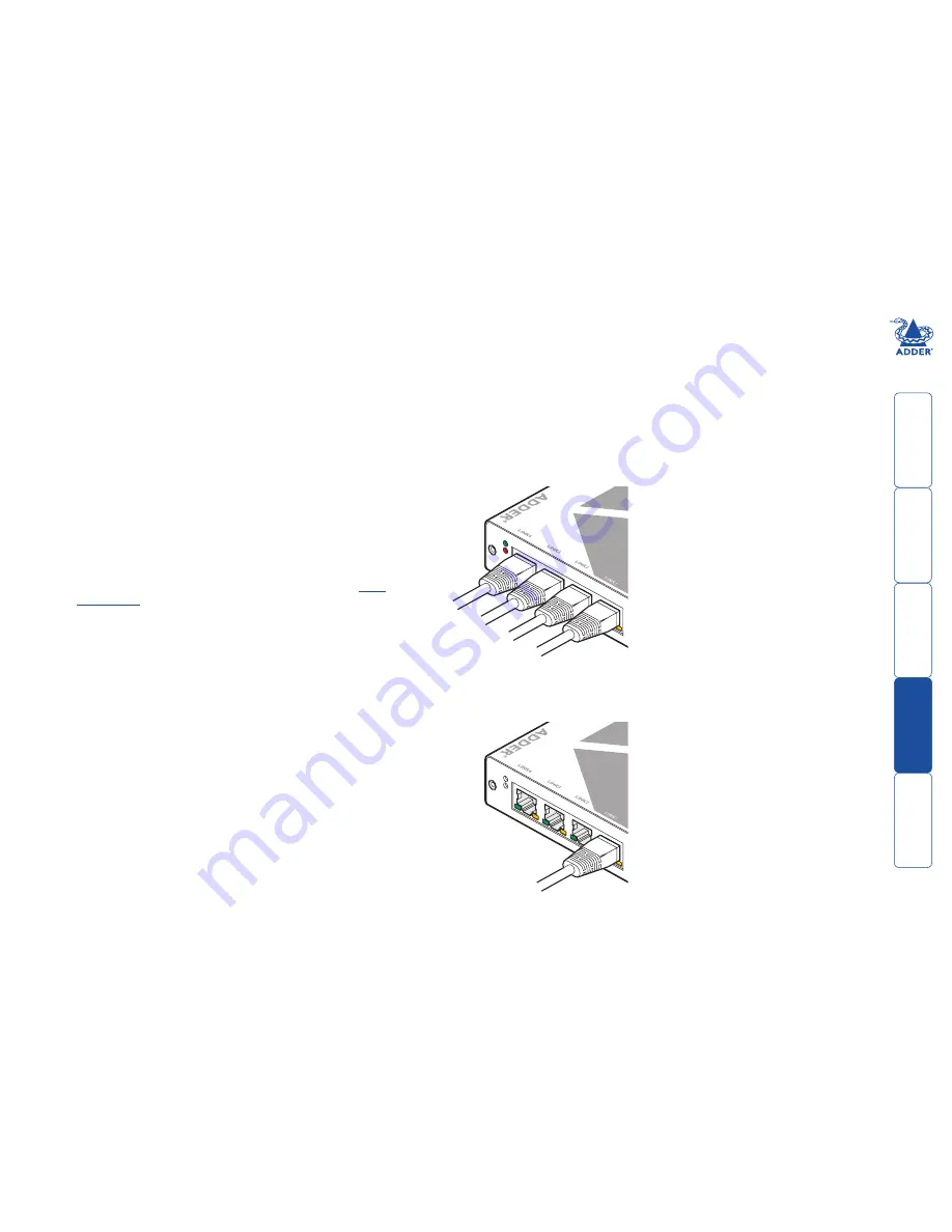 ADDER AdderLink LPV154T Manual Download Page 14