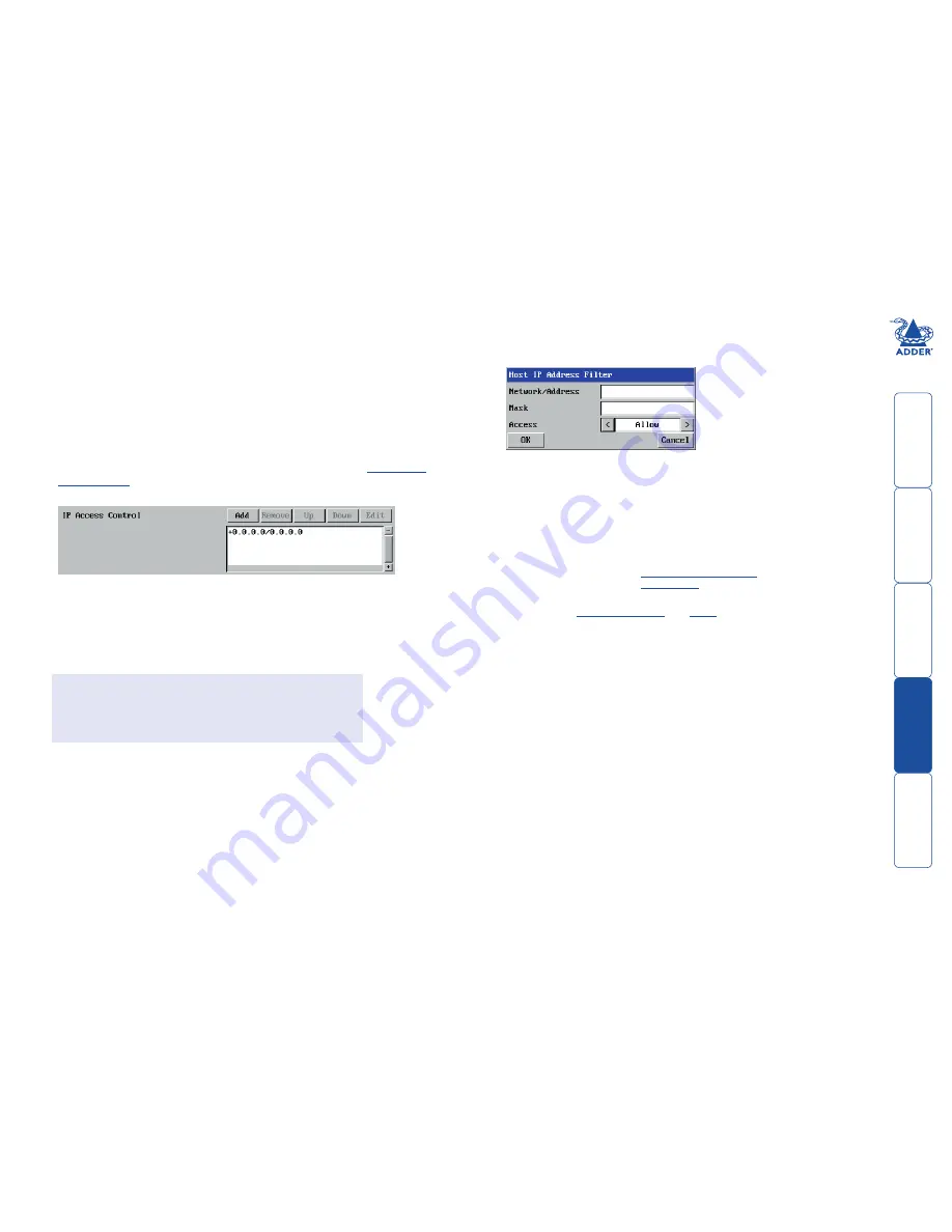 ADDER AdderView CATx AVX4016 User Manual Download Page 86