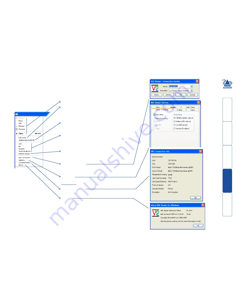 ADDER AdderView CATxIP 1000 User Manual Download Page 78