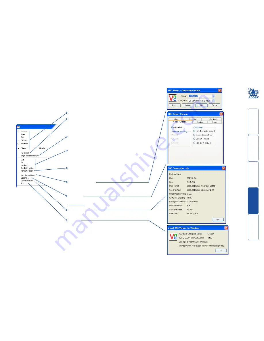 ADDER AdderView CATxIP 5000 Скачать руководство пользователя страница 88